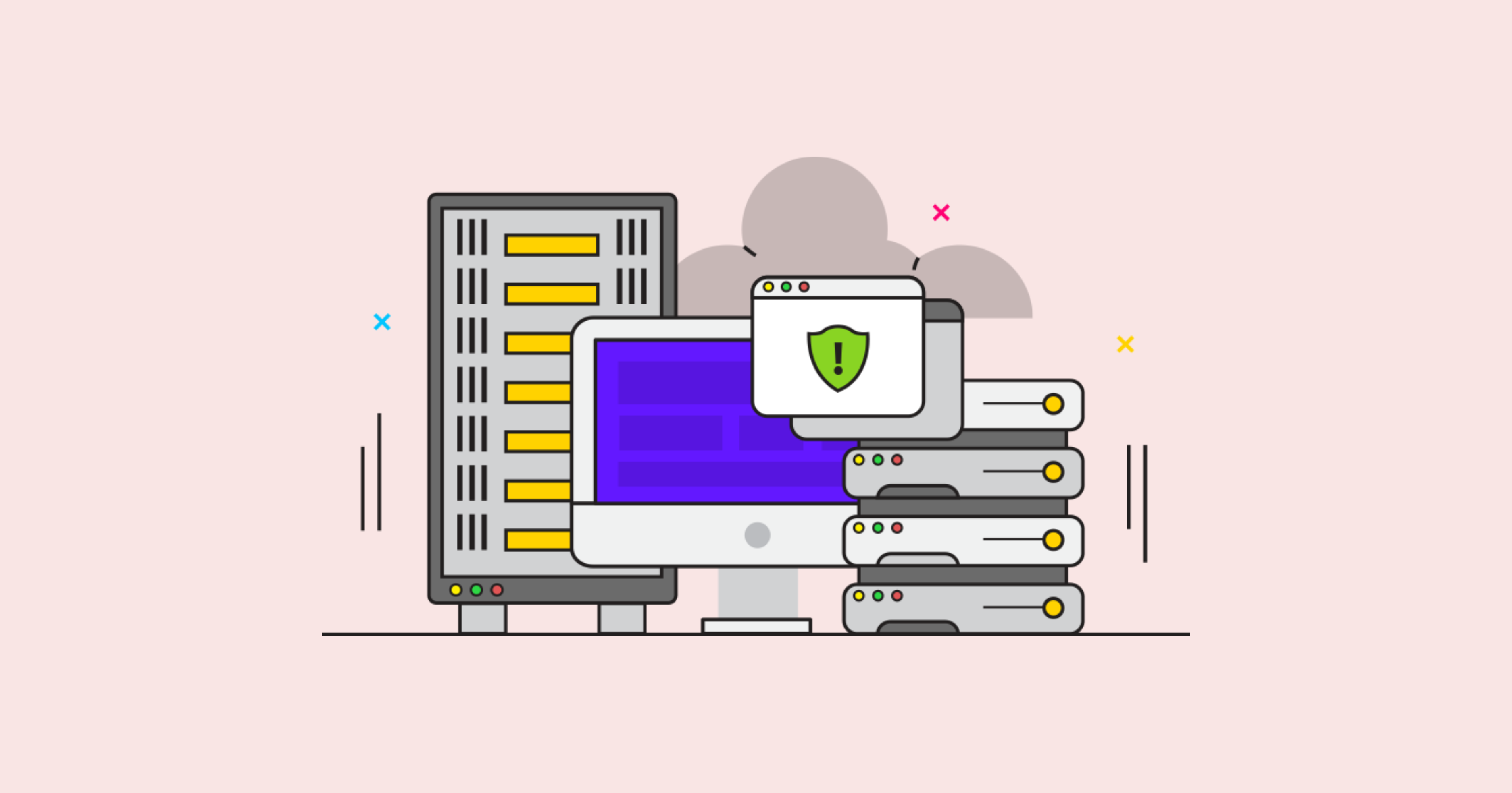 A dedicated hosting server keeps the digital environment safe & reliable with backups