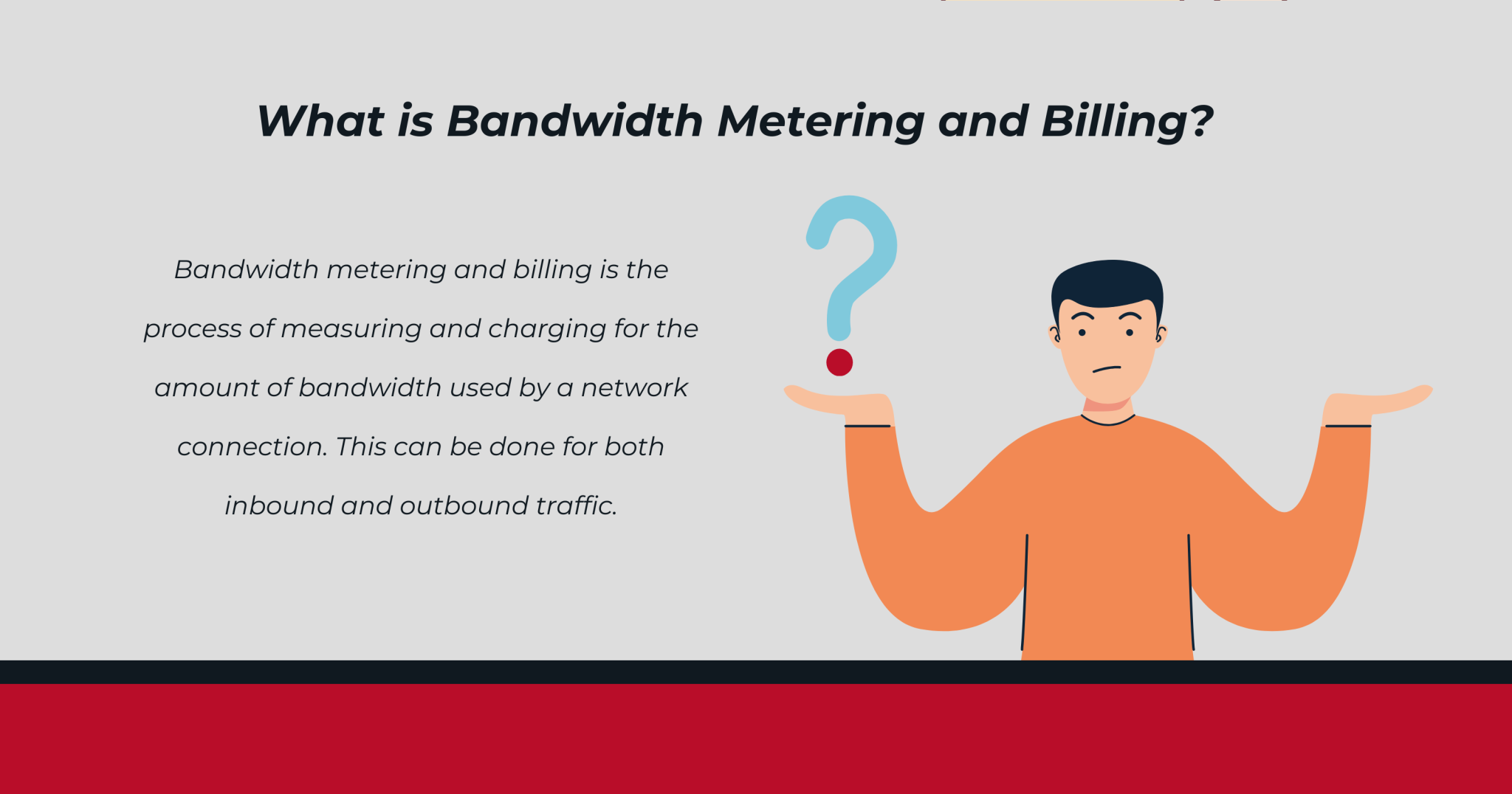 bandwidth metering and billing